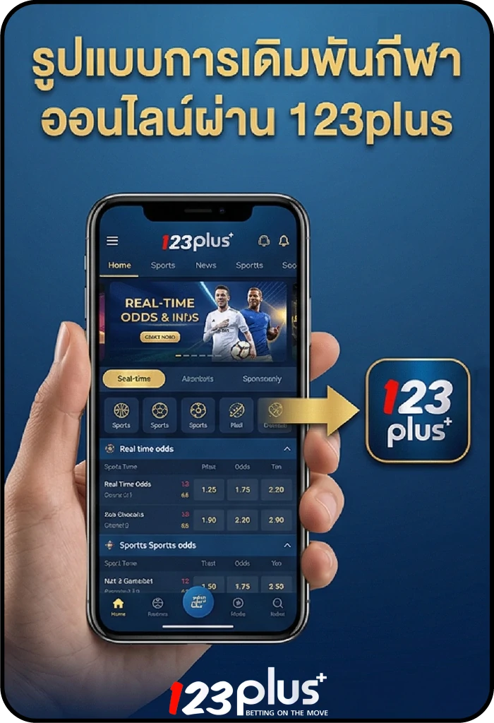 123plus sport รูปแบบของการเดิมพันกีฬาออนไลน์ผ่านทาง 123plus